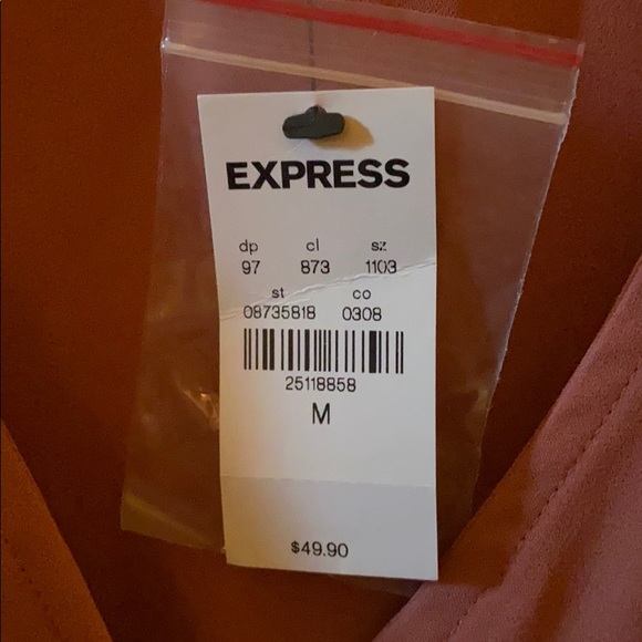 NWT Express Pink Women’s Shirt - Picture 5 of 5